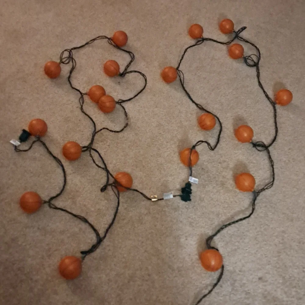 (Qty - 2) Basketball string of lights (18 feet long)